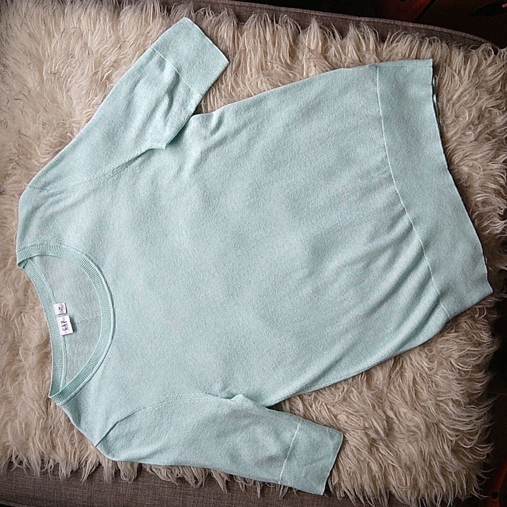 Gap Pastel Lightweight Knit Top Shirt XS